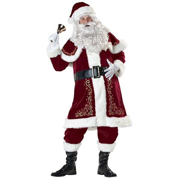 (XL) 11PC Julemandskostume Julemandskostume Plus Størrelse