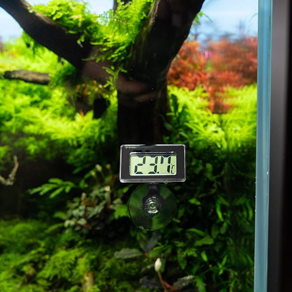 Digitalt akvarie termometer, ferskvanns- og saltvanns termometer
