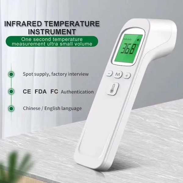 Pandetermometer til pande - Medicinsk infrarød berøringsfri termometer