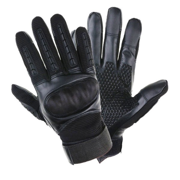 （black）Army Special Ops Full Finger Assault Gloves/Lightweight As