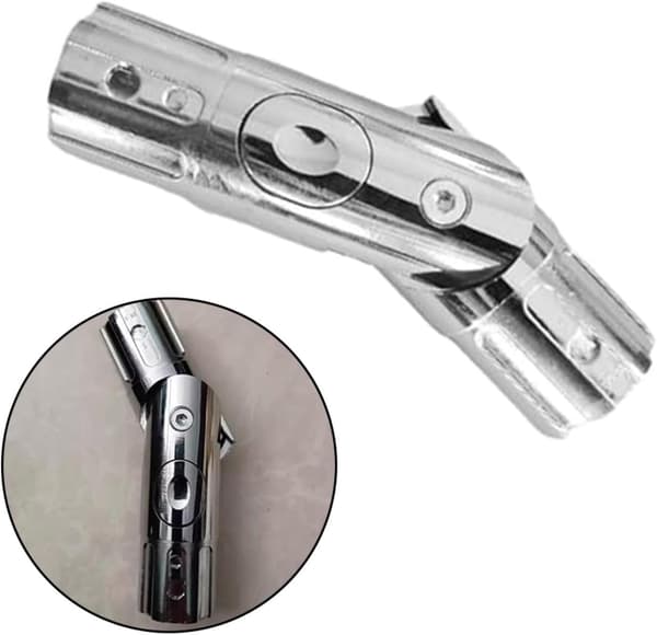 Reservedele til parasol i aluminium, stangforbindelse, justerbar vinkel