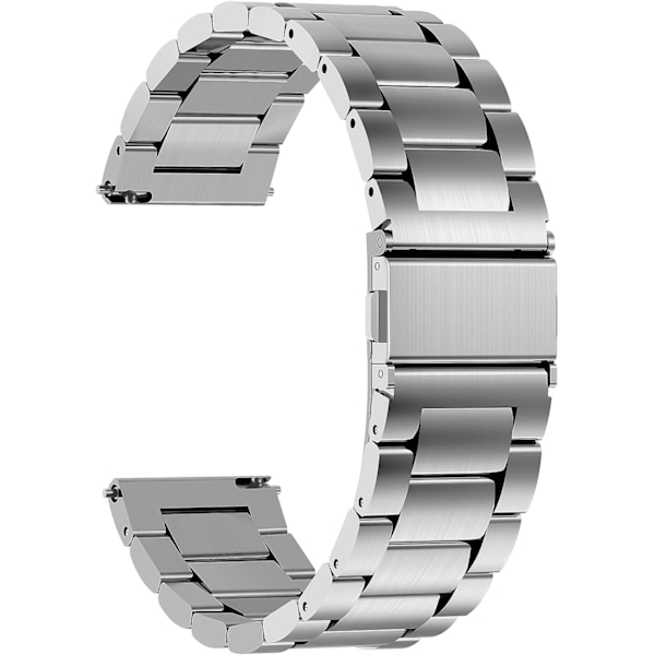 20mm urrem til smartwatch, rustfrit stål urrem kompatibel med Samsung Galaxy Watch 5 40mm 44mm/5 Pr