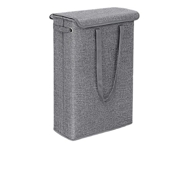 Brige 45 Liter Slimline Foldable Laundry Hamper med lokk - Ekstra