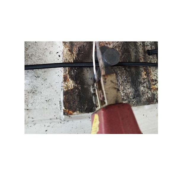 Pakke med 10 bindestropper 50 cm - Enkelt hode ulåst krok bindestropp