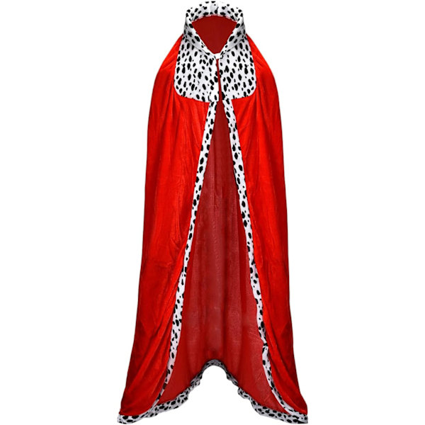 (90cm) Kongens Kappe Kostume Sceneoptrædener til Halloween Julekostumefest Tilbehør Sort D