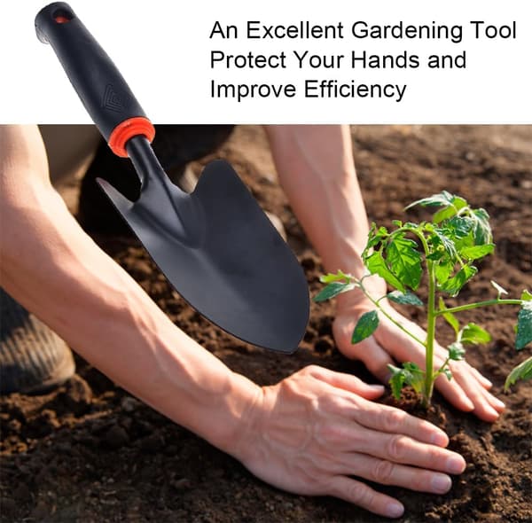 1 stk. Havehåndsplanter, Have Spade til Plantning og Omplantning, Lille Have Spade, Solid Have Spade