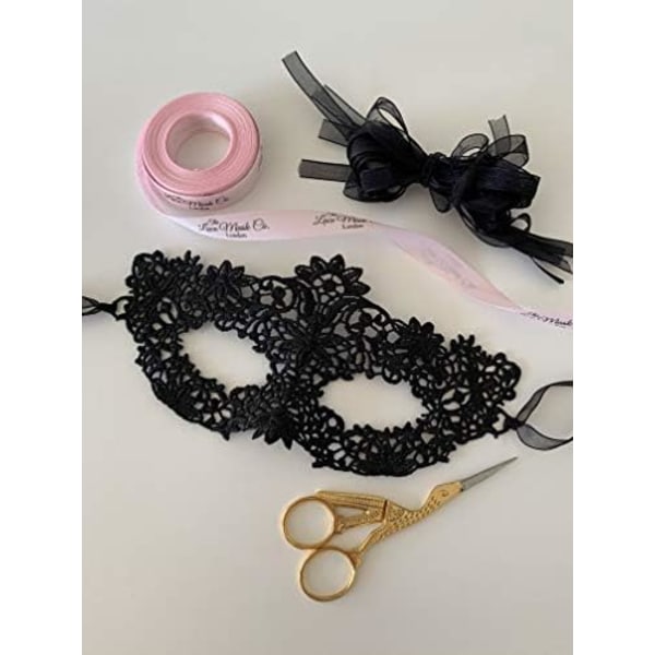 Maskeradmask i spets för kvinnor - Bal, Halloween, Karneval