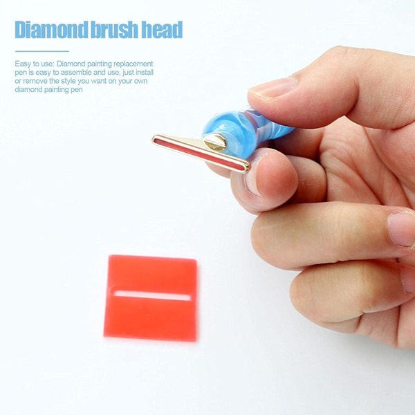 Diamantmaleri Pen Drill til DIY Diamantbroderi 5D Neglekunst Dekoration Drill Tip til Hobby Dia