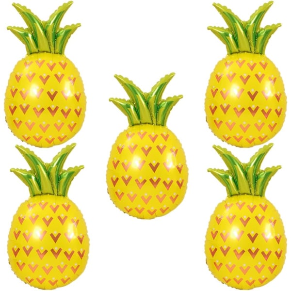 32 tuuman 5 kpl ananasilmapallot Fruit Gold ananasfolio Mylar-ilmapallot kesärannalle