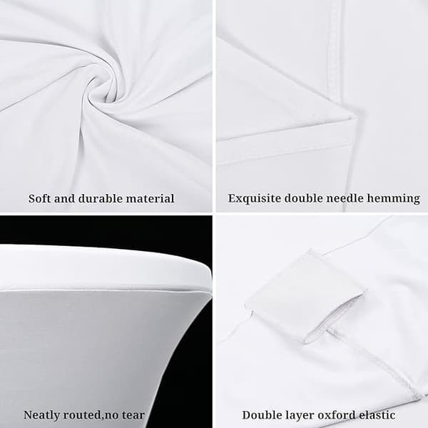 Blå Dream Cocktail Stretch Square Corner Tablecloth