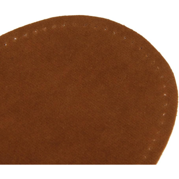 1 Par Applikationer att Sy På Kläder DIY, Brun
