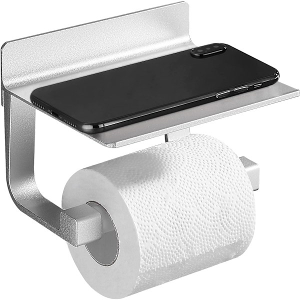 Stærk toiletrulleholder toiletpapirholder, selvklæbende