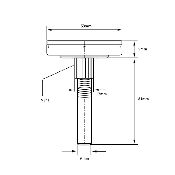 BBQ Termometer Ovnstemperatur Termometer Måler Rustfritt