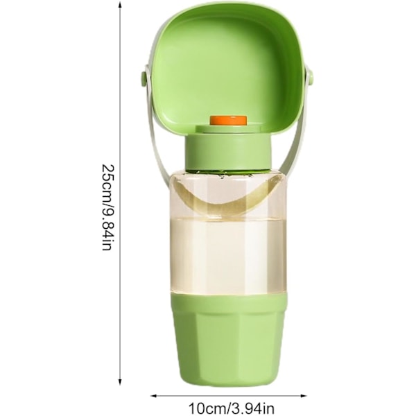 1 st Utomhus Kattmugg Husdjurs Vattendispenser Vattenflaska Läckagesäker Hundmugg Lämplig för Promenader Camping Hemresor