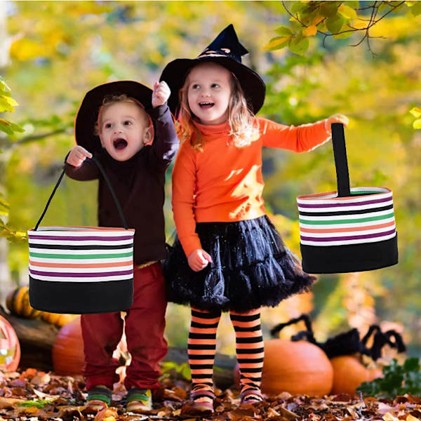 Halloween Trick Or Treat Bag for Kids Halloween Candy Basket Hall