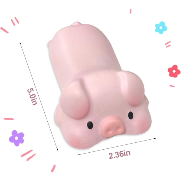 (Pink Pig)Sød håndledsstøtte mus til skrivebord ergonomisk Kawaii kontorartikler computer bærbar computer Ar