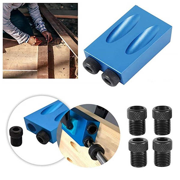 Vinklad borrjigg Pack 15 graders vinklad fickhålsövning