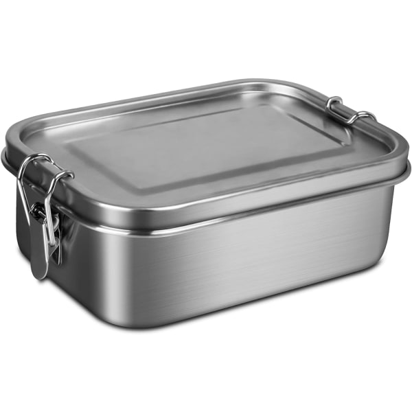 Lunchbox i rostfritt stål, läckagesäker lunchbehållare för barn och