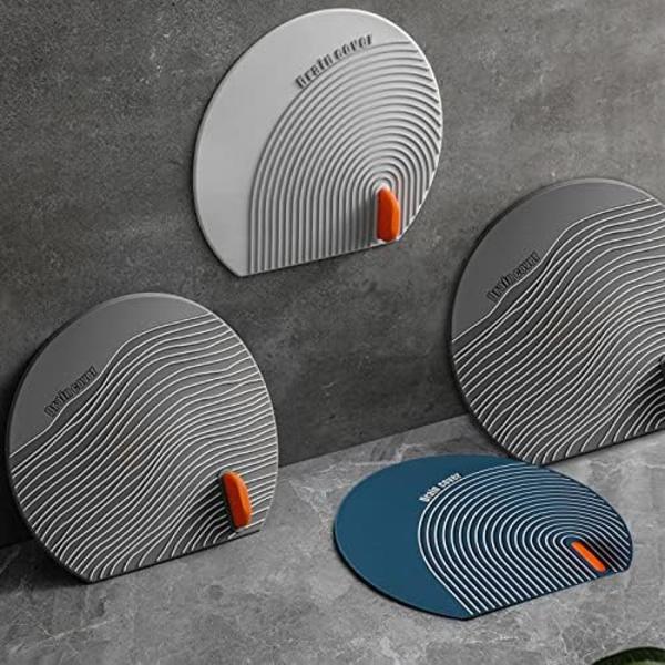 (15,5×14×1cm) 3 stycken silikonproppar för handfat, badkar, avlopp, universell badkarspropp, för duschgolv
