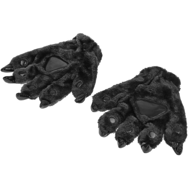 Unisex tjocka söta klohandskar Animal Claw Gloves Cosplay Mas