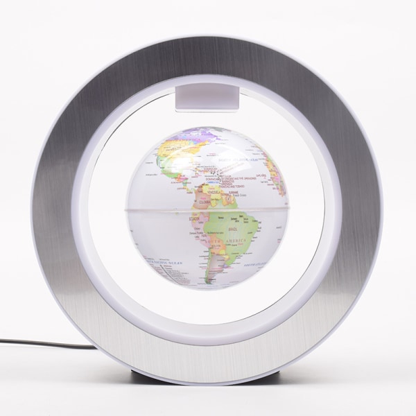 Magnetisk roterende 4-tommers flytende globe på mystisk vis