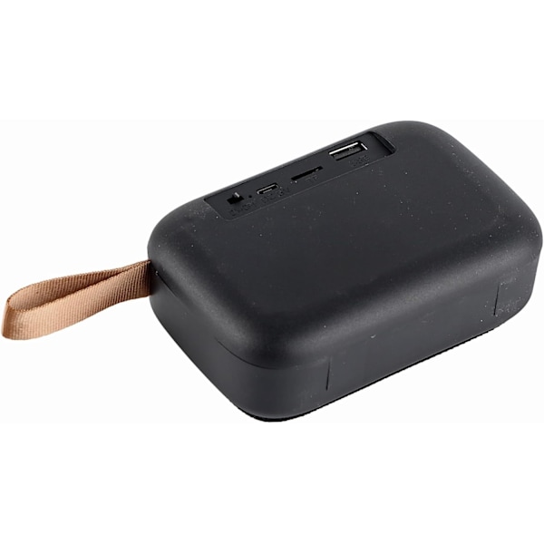 Pieni kaiutin - Mini stereobluetooth-kaiutin subwooferilla, kannettava langaton kaiutin handsfree-hihnalla, mini kaiutin patikointiin, pyöräilyyn, autoon