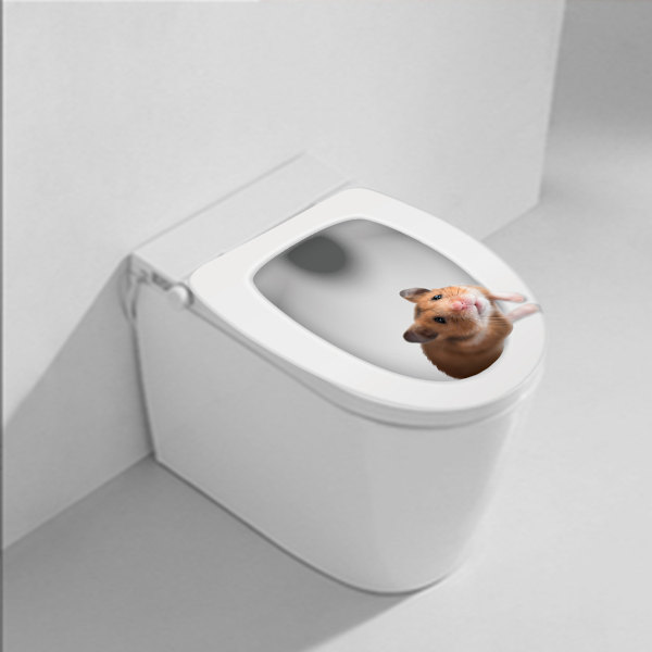 （32*38cm）WC-istuimen tarra