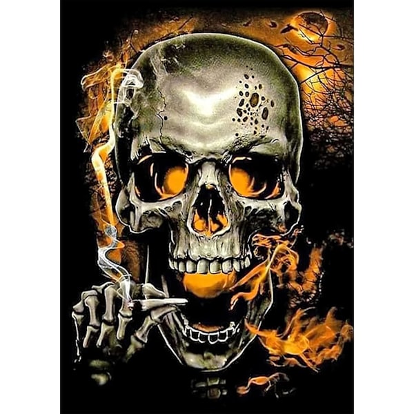 5D Diamantmaleri Kit Halloween 30x40cm (Stil 13)