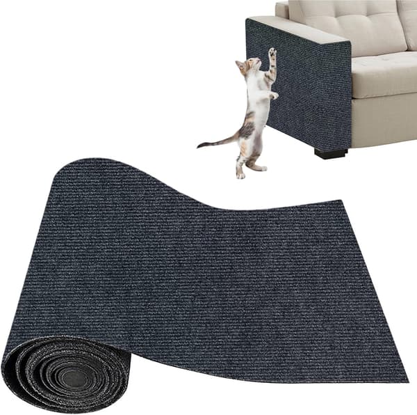 Selvklebende klorematte for katter, klorebrett og anti-ripe sofaprotektor, selvklebende klorematte, beskyttelsesmatte (40x200 cm)