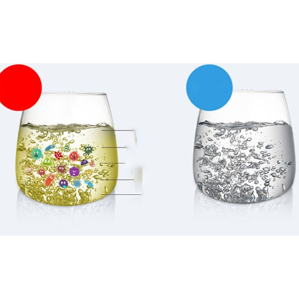 Rustfritt Stål Vannkranfilter, Karbonblokk Vannfilter