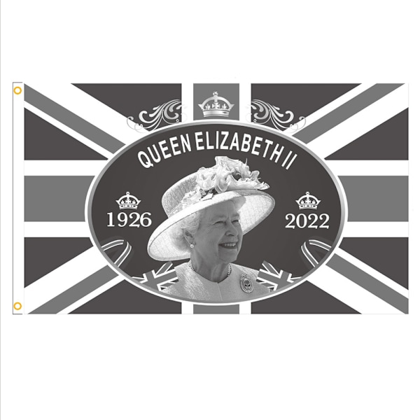 Hennes Majestäts flagga, drottning av Storbritannien minnesflagga, Qu
