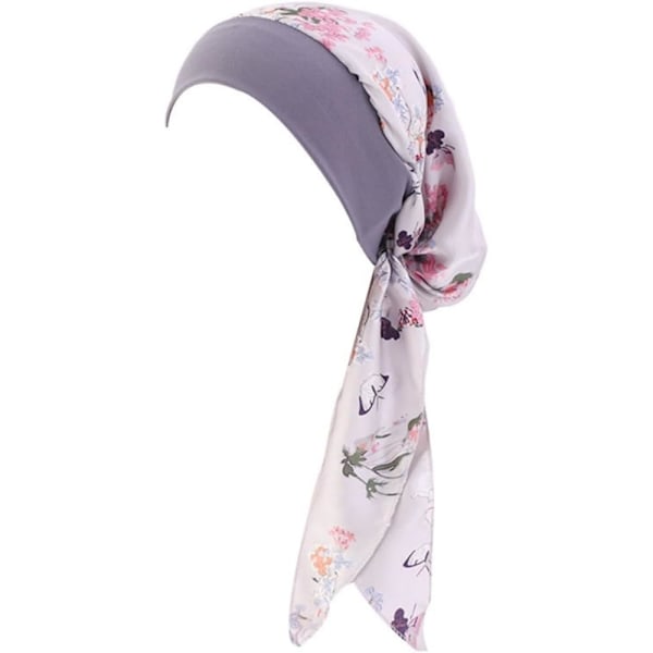 Kemohue, Kemoturban til Kvinder, Elastisk Hårsjal Bandana Chiffon Trykt Bandana Hætte til Kemoterapi