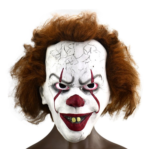 Halloween Mask, for Adults Scary Clown Costume Cosplay Party, Halloween Horror Clown Mask Ghost Cosp