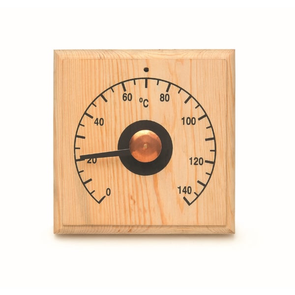 Sauna Termometer, 0~140℃ Sauna Rom Termometer Tre Innendørs Termometer Temperaturvisning for W