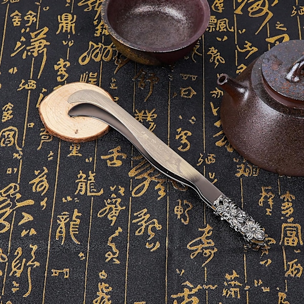 Kung Fu Teeastiaston tarvikkeet, teeseremonian kaiverrettu teekuppiklipsi, kupinpesuun sopiva teeklipsi koteihin, teehuoneisiin ja ravintoloihin