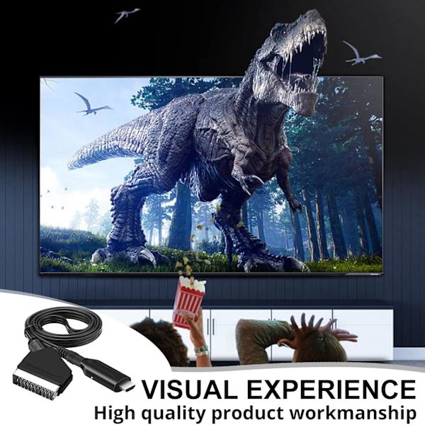 Scart-HDMI-kaapeli: All in One Scart-HDMI-muunnin, Scart to
