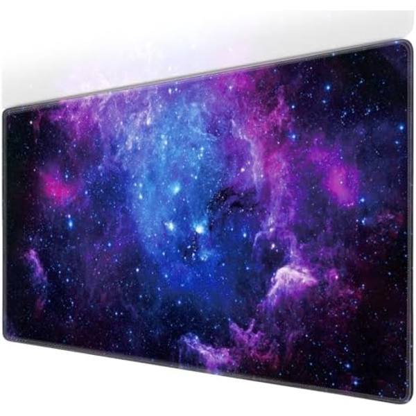 Gaming Mousepad, Stor Udvidet Mousepad Stor Computer Mousepad til Hjemmekontor Gaming Arbejde 31,5x15,7 tommer