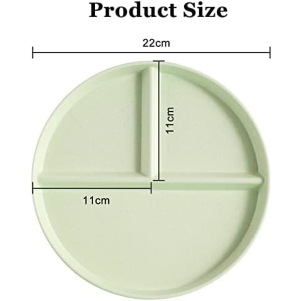 Annoskontrollilevyt, Jaolliset Levyt Aikuisten, Pyöreä Bariatrinen Illallinen Levy Aikuisten, Astianpesukoneen Kestävä