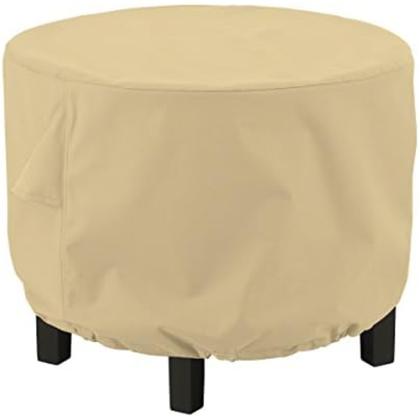 50x60cm Vanntett Rund Ottoman/Kaffeebordtrekk, Utendørs Bordtrekk