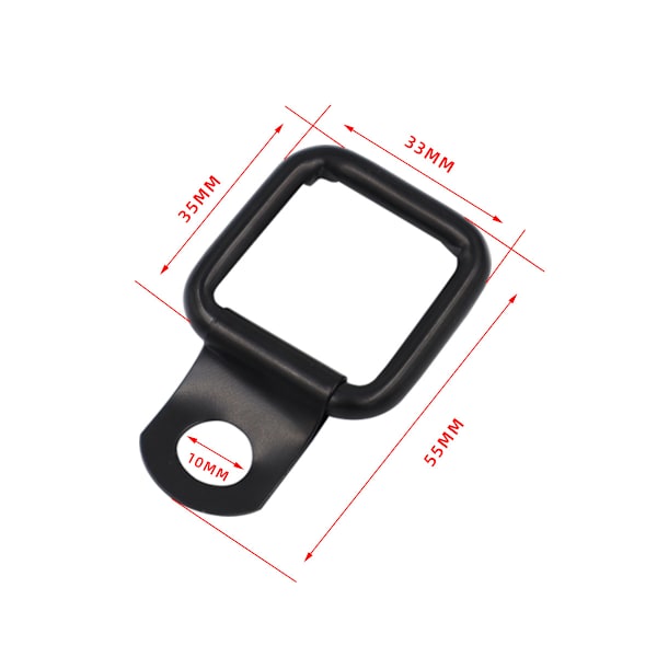 6-pack D-ring surrningar, enkla att installera lastsurrningar för lastbilar, tunga