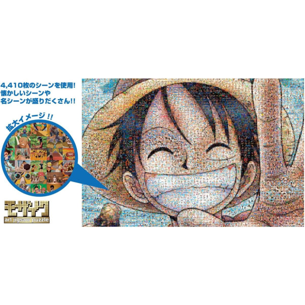 One Piece - 1000-bitars pussel [Mosaikkonst]