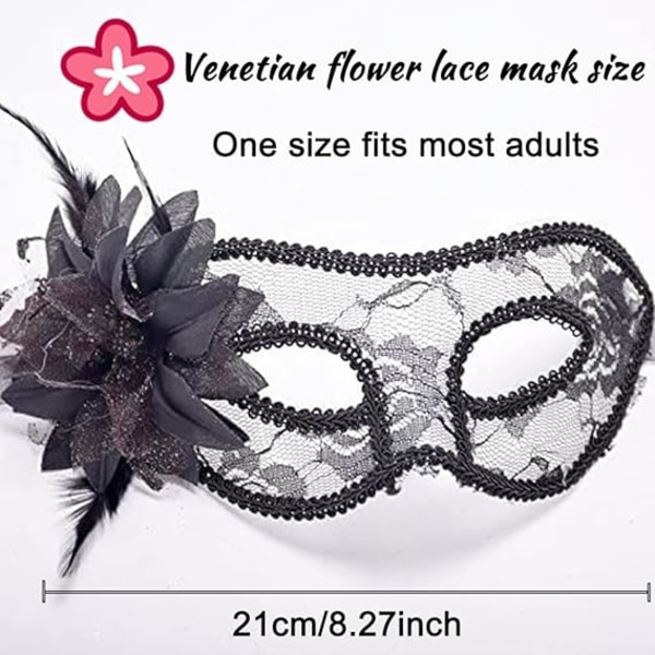 Lady of Luck Metal Mask Vacker Bekväm Delikat Passform Ansikte Varg Kvinna Mask för Fest Karneval Ev