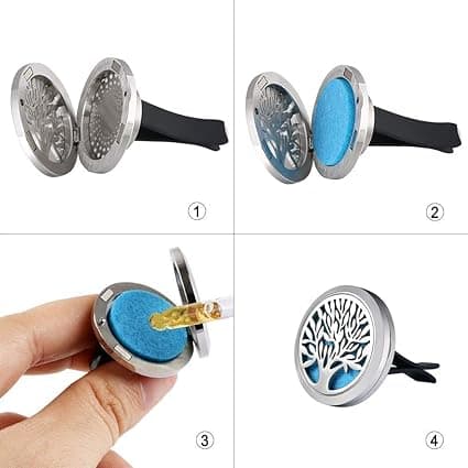 Bildiffuser, æterisk olie til bildiffuser