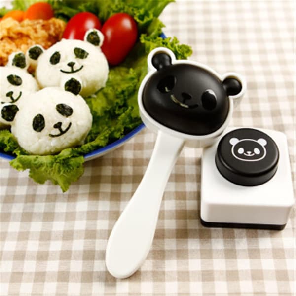 Risbollsform Baby Risform Risformningsform Bento Bento Sushi Verktyg Svart