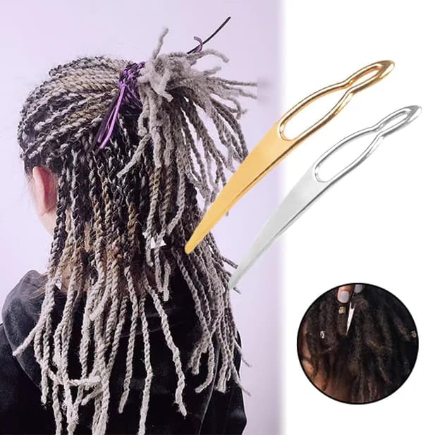 Dreadlocksverktyg, Hårflätaverktyg, Hårfixering, Klämmtillbehör, för Olika Flätor