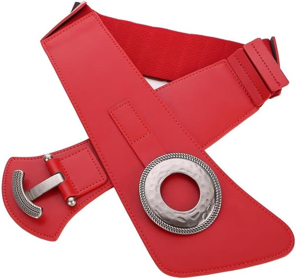 Belte Dame Stretch Elastisk Midje Belte Midje Belte Dame Bred 7.5CM