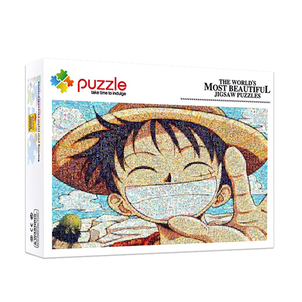 One Piece - 1000 brikker puslespill [Mosaikk]