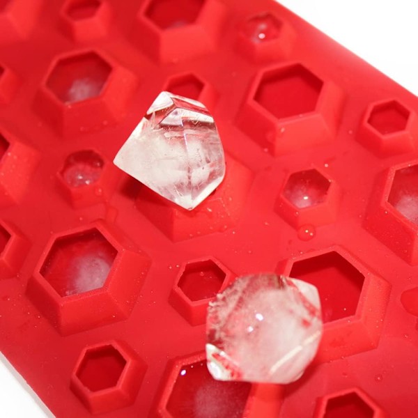 1 kpl 3D Timantit Pieni Helmi Kylmä Jääkuutio Jello Candy Epoxy Plaste Suklaa Silikonimuotti Dia.
