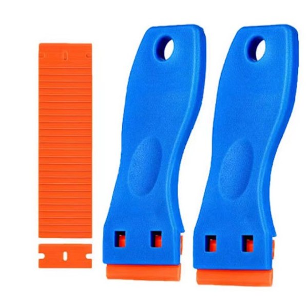 Glasskrape, plastkrape, dobbeltkantplastskrape