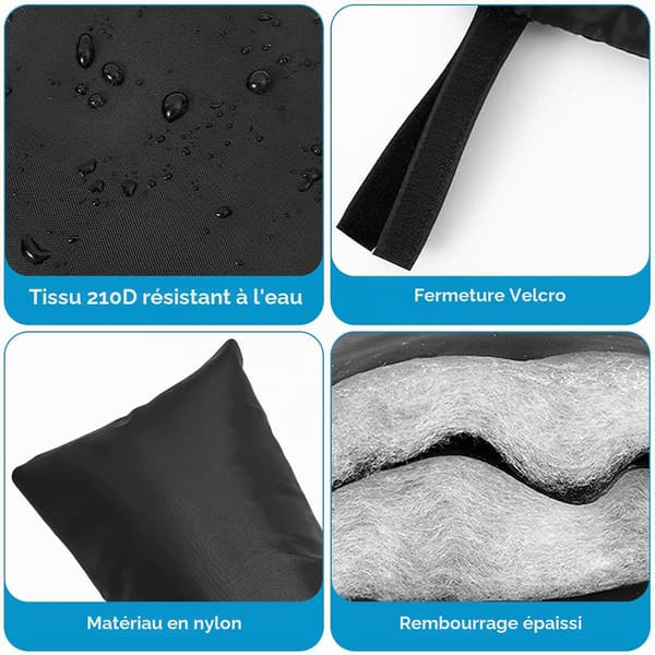 Beskyttelse for utendørskran, frostbestandig deksel, 32*62 cm, vinterbeskyttelse for kran
